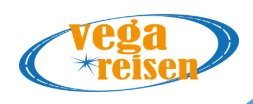 Vega Reisen logo