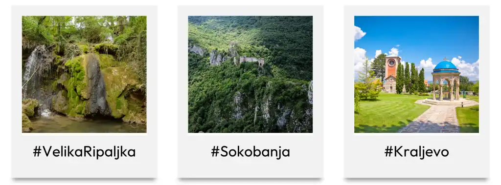 Izleti u Srbiji kolaž 1