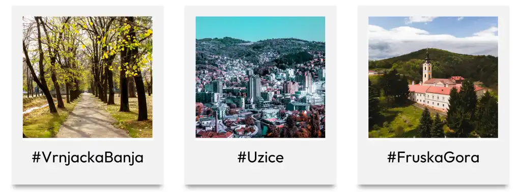 Izleti u Srbiji kolaž 2